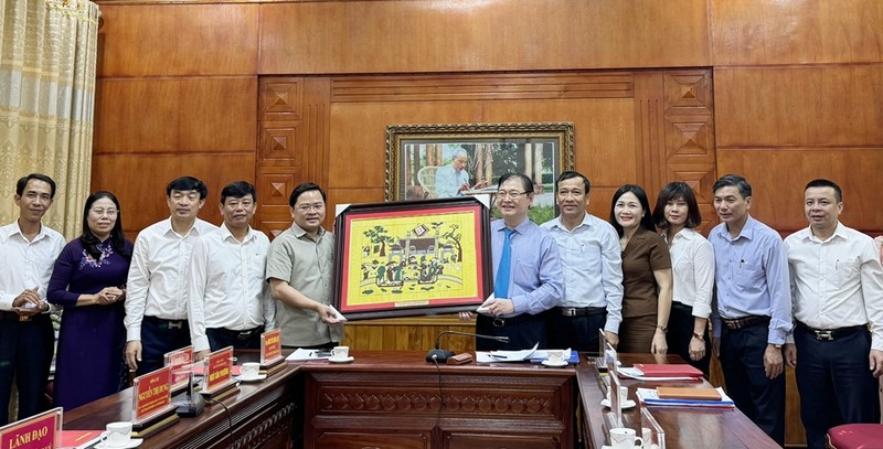 Đảng đoàn Liên hiệp các Hội Khoa học và Kỹ thuật Việt Nam làm việc với Tỉnh ủy Bắc Ninh